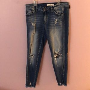 Distressed Skinny Jeans size 28